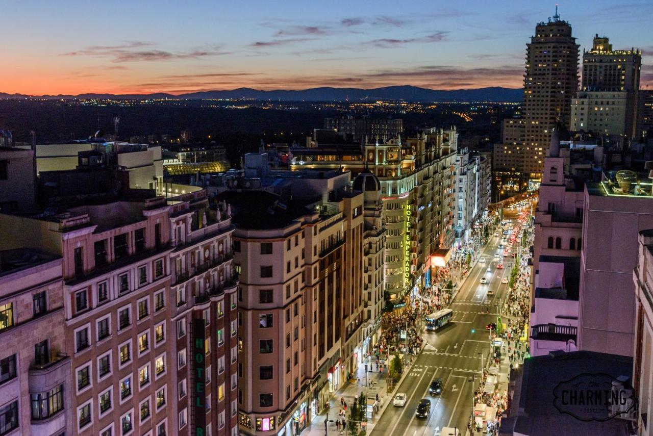 Charming Gran Via Callao Madrid Extérieur photo