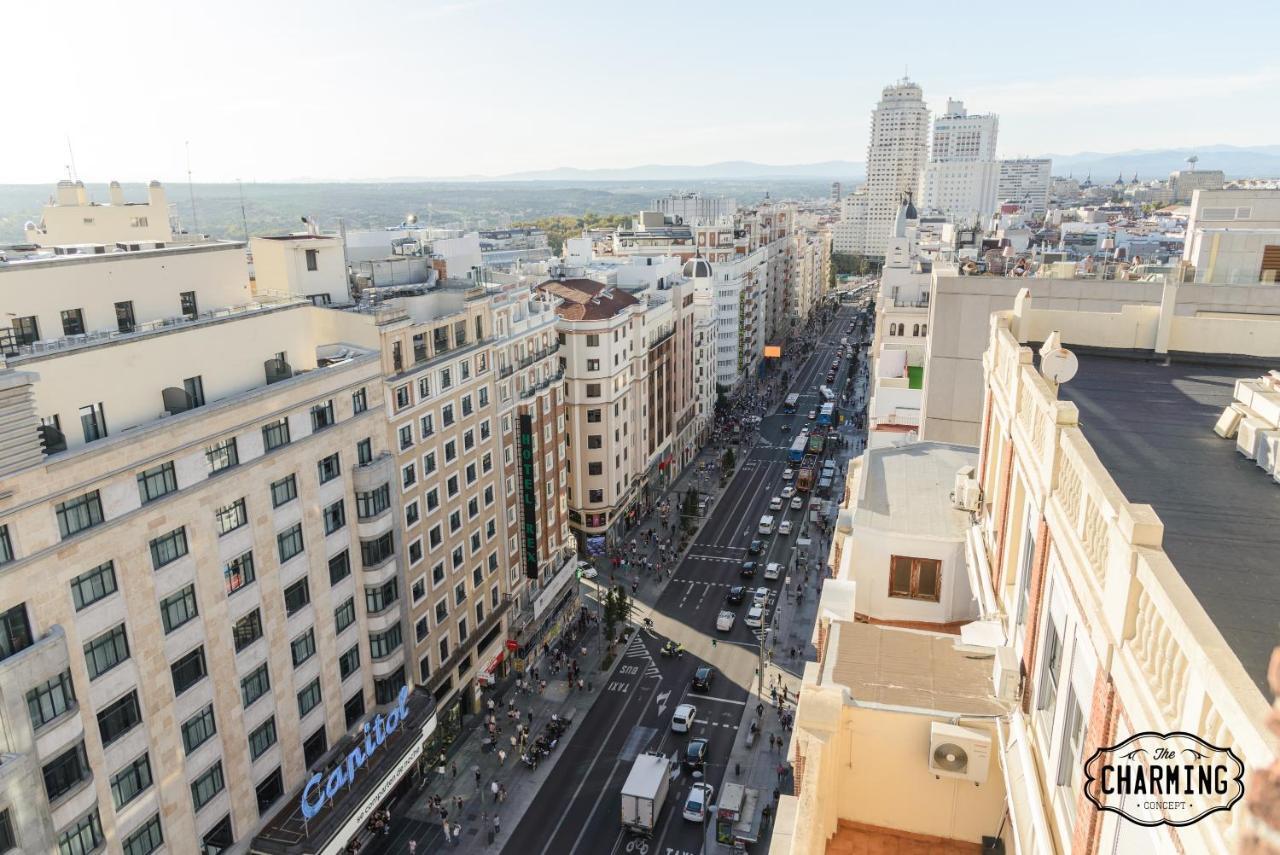 Charming Gran Via Callao Madrid Extérieur photo